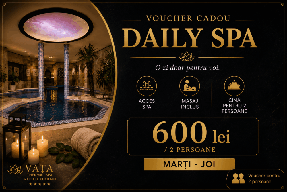 Voucher Cadou pentru 2 persoane - Vața Daily SPA